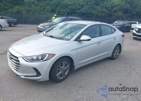 2018 Hyundai Elantra Sel из США, поврежденный, VIN 5NPD84LF2JH282521